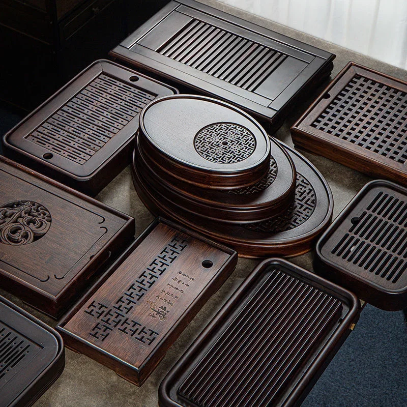 Bamboo Tea Tray - Поднос из натурального бамбука, деревянный поднос
