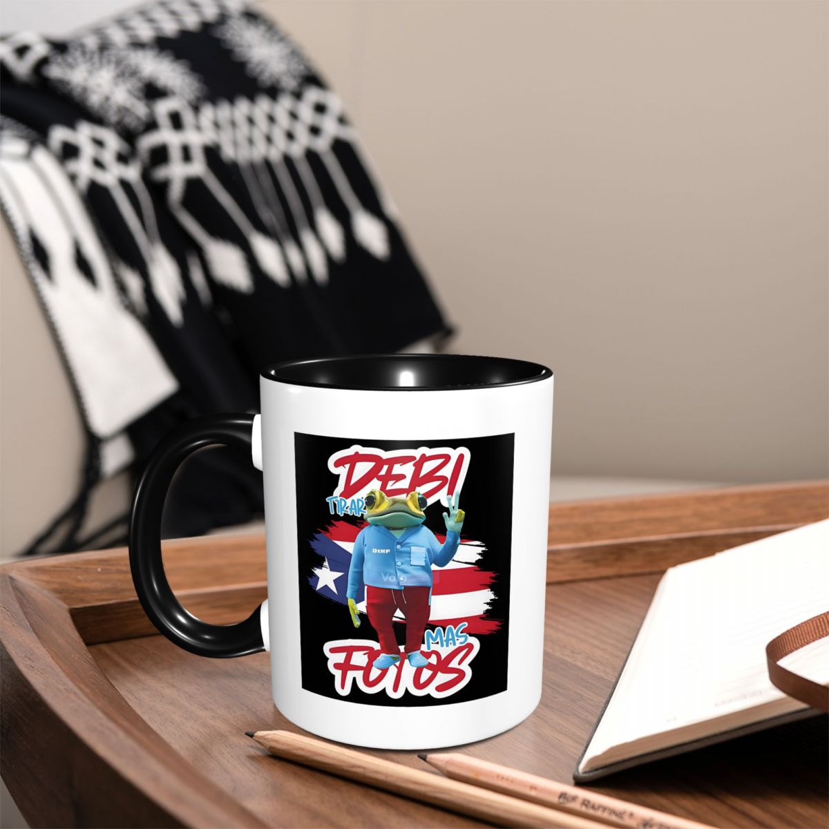 Coffee Tea Cup Foto - Кружка Bad Bunny DTMF Debi Tirar