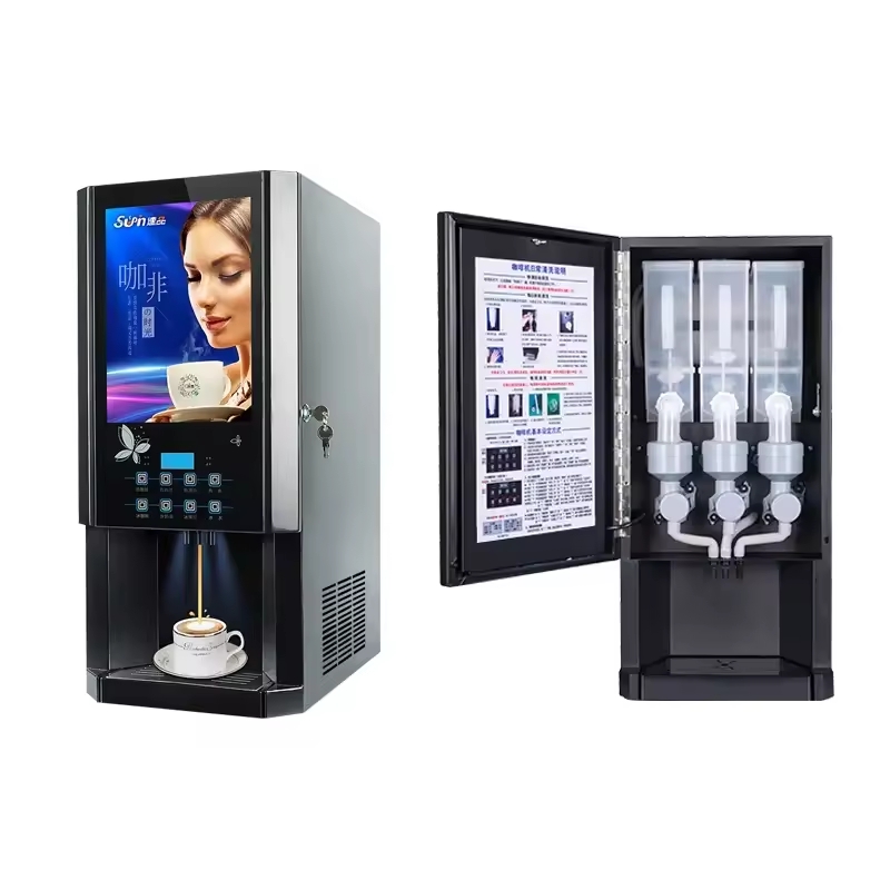 Coffee Tea Vending Machine - Умный сенсорный автомат для приготовления молочного