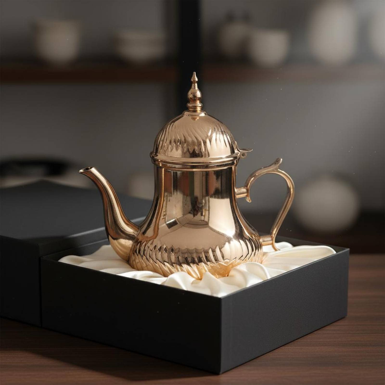 Coffee Tea Pots - Ближневосточная кофейная чаша Далла с зеркальной