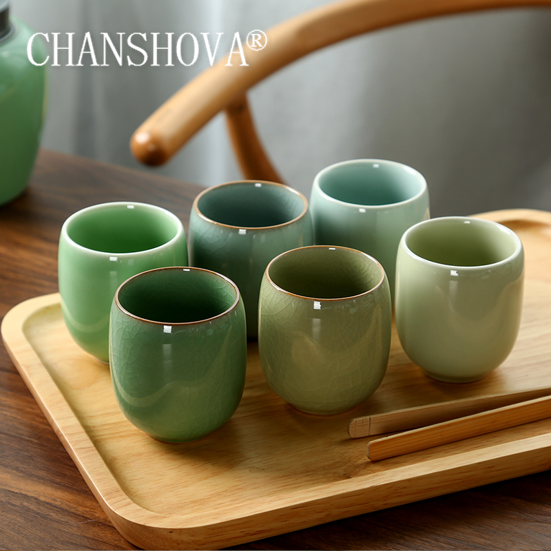 Coffee Tea Mix - CHANSHOVA-Фарфоровый набор чайных чашек, традиционный китайский