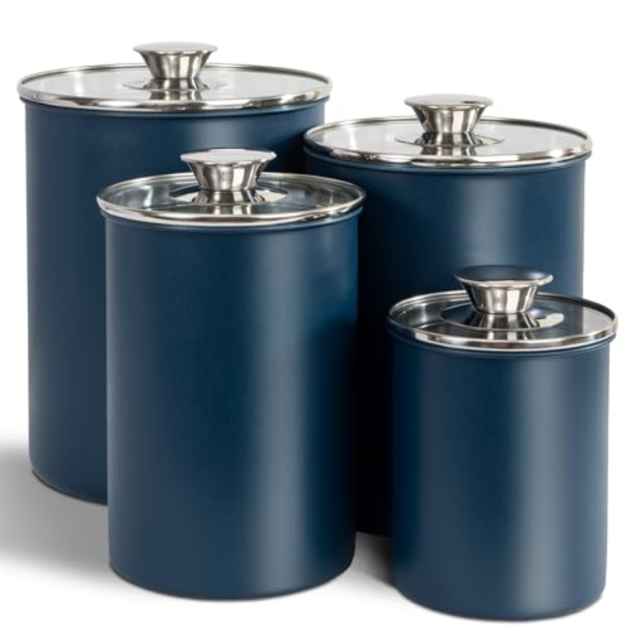 Canister Coffee Sugar Tea - Набор из 4-х контейнеров для продуктов