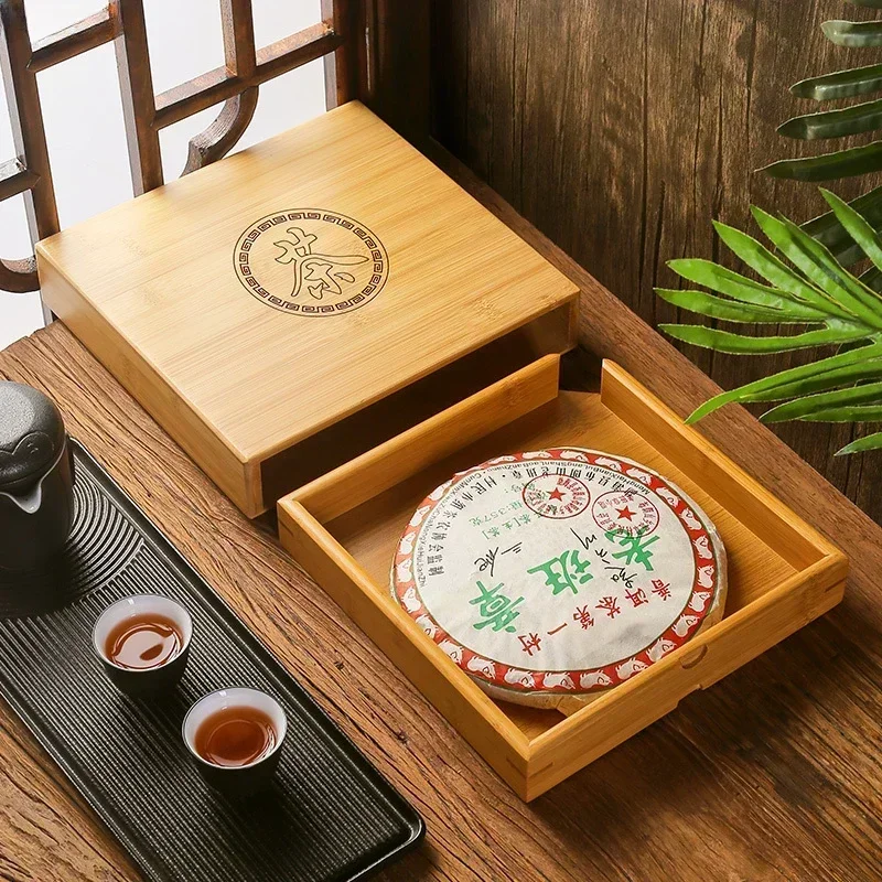 Bamboo Tea Tray - Новый бамбуковый ящик для хранения чайных