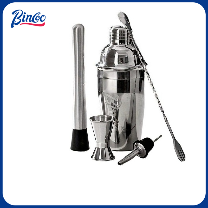 Coffee Tea Equipment - Набор шейкеров BINCOO из нержавеющей стали:
