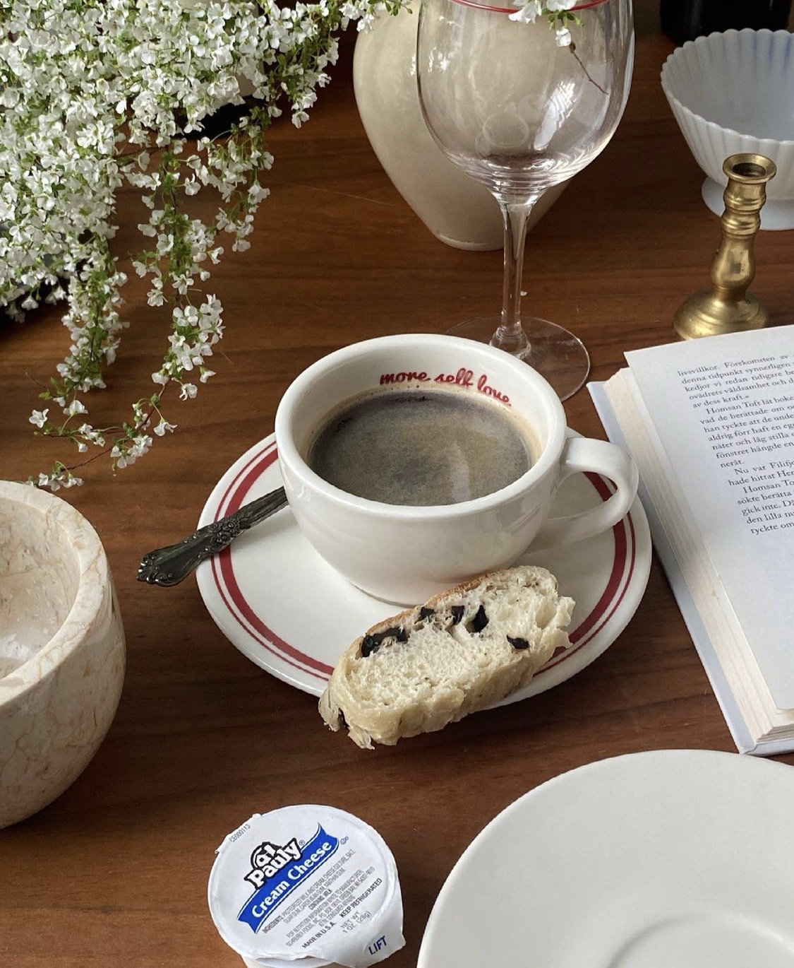 Coffee Tea Name - Корейские буквы, кофейная чашка, набор блюдец,