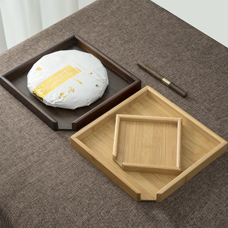 Bamboo Tea Tray - 1 шт. бамбуковый поднос для оценки