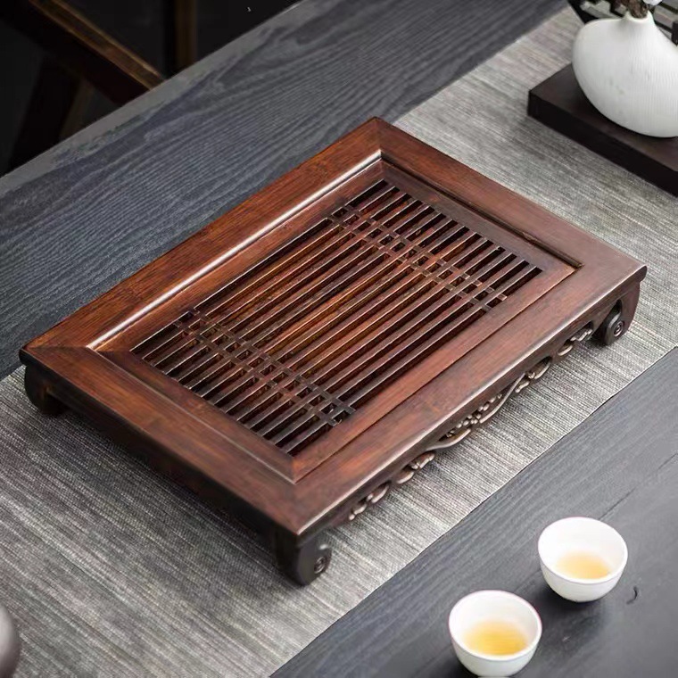 Bamboo Tea Tray - Деревянный чайный набор с поддоном для