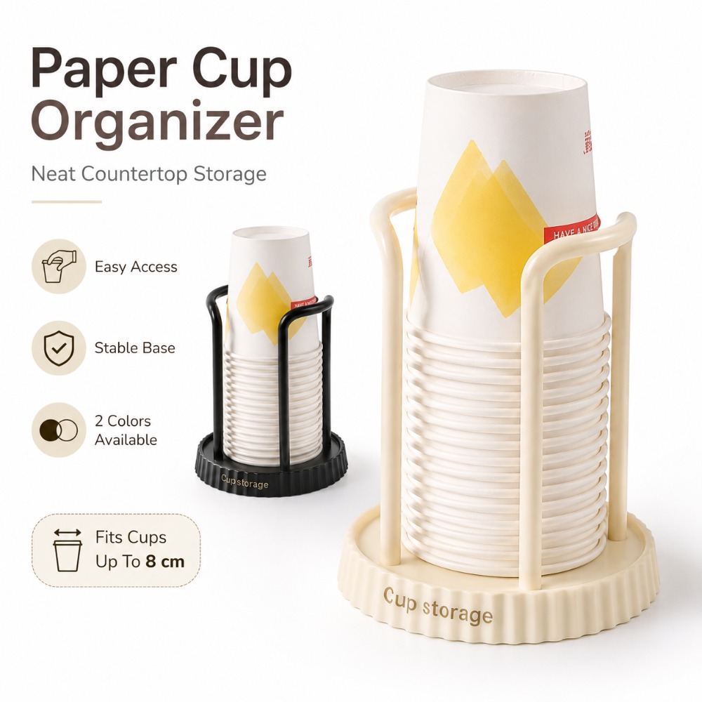 Coffee Tea Station - Органайзер для одноразовых стаканов: настольный держатель