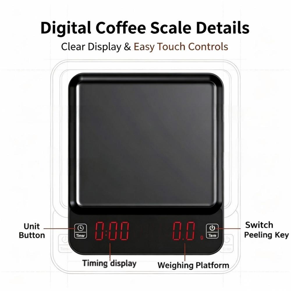 Высокоточные цифровые весы для – обзор и цена Coffee & Tea Maker Machine