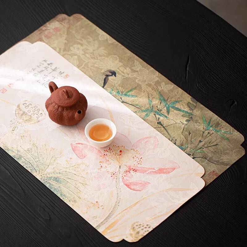 Китайский чайный коврик из обл – обзор и цена Bamboo Tea Tray
