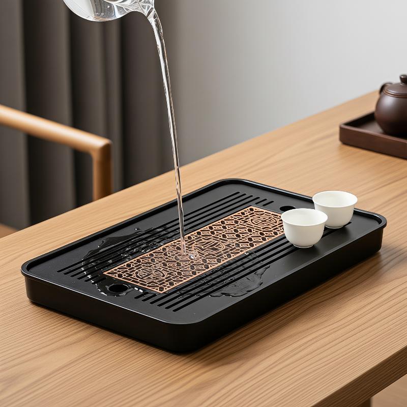 Двухслойный деревянный поднос  – обзор и цена Bamboo Tea Tray