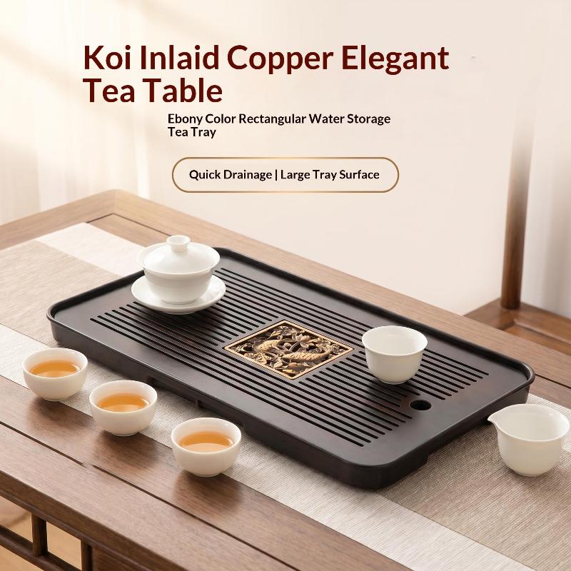 Двухслойный деревянный поднос  – обзор и цена Bamboo Tea Tray