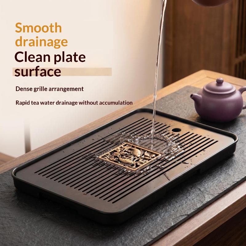 Двухслойный деревянный поднос  – обзор и цена Bamboo Tea Tray