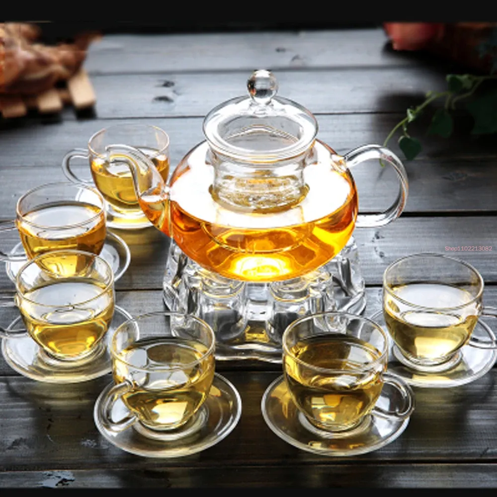 Элегантный стеклянный чайный с – обзор и цена Bamboo Tea Tray