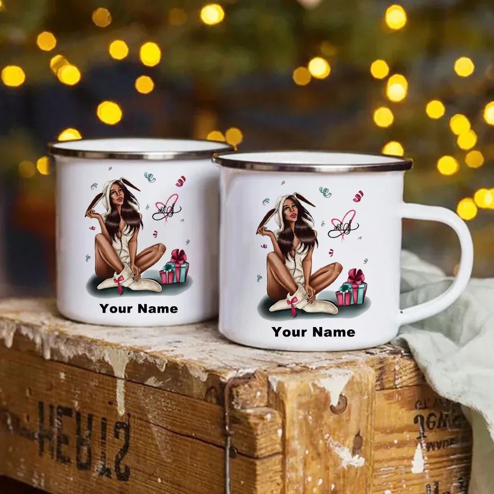 Эмалированная кружка на заказ  – обзор и цена Coffee Tea Name
