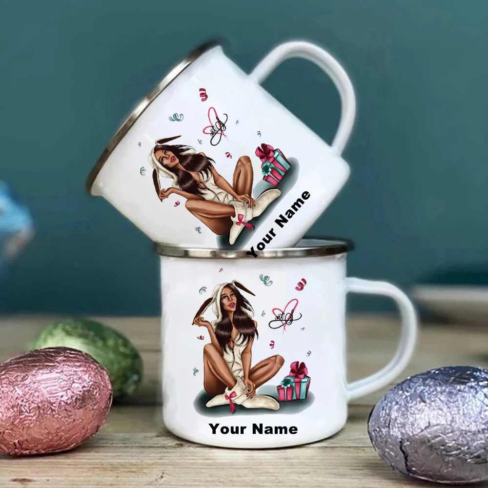 Эмалированная кружка на заказ  – обзор и цена Coffee Tea Name