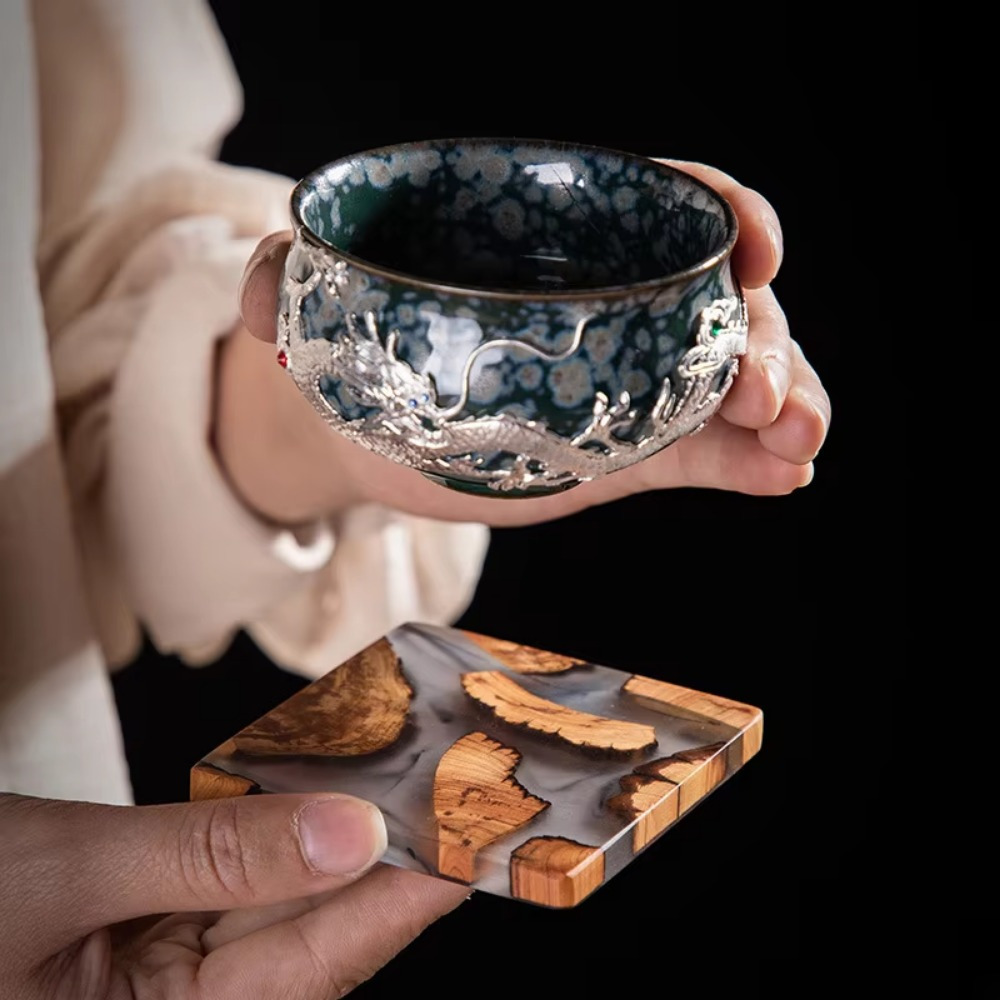 Подставки из деревянной смолы, – обзор и цена Coffee Tea Station