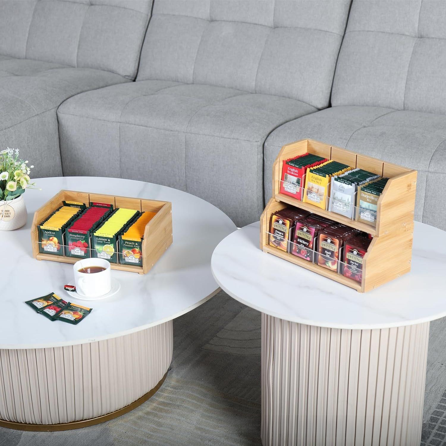 Бамбуковая коробка для хранени – обзор и цена Coffee Tea Station