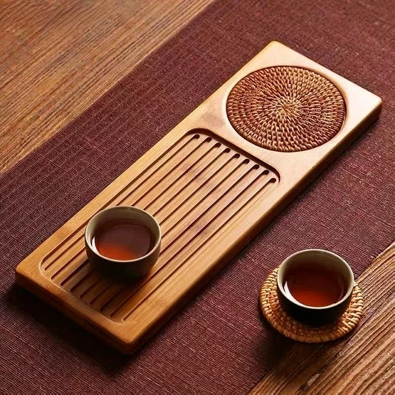 Прямоугольный бамбуковый чайны – обзор и цена Bamboo Tea Tray