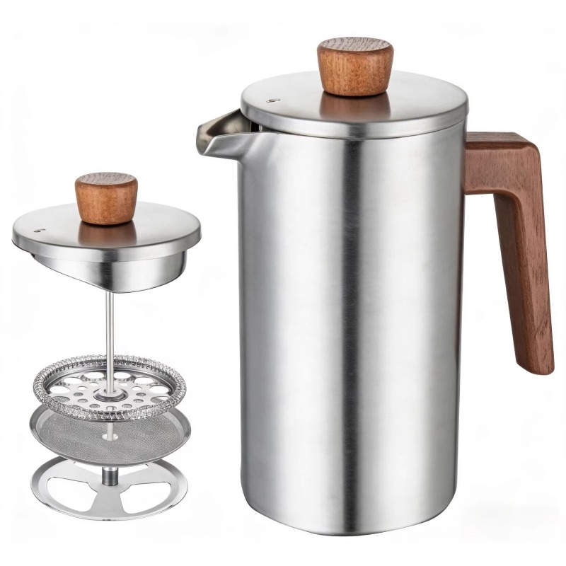 Кофейник-френч-пресс JUSTINLAU – обзор и цена Coffee Tea Pots