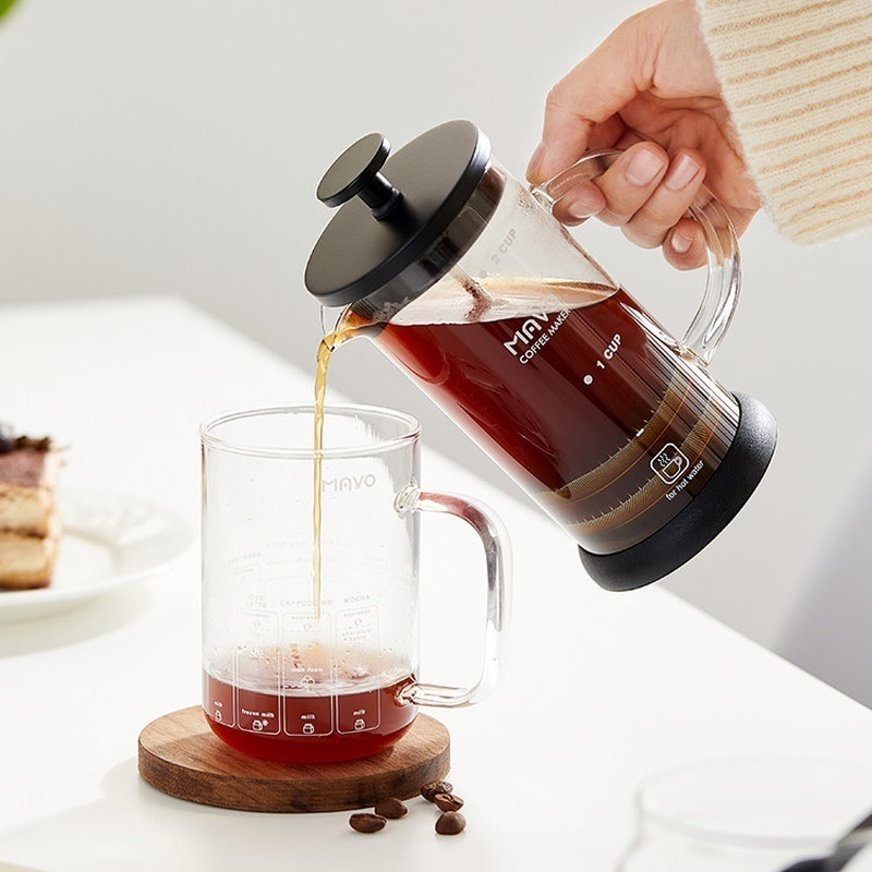 Кофеварка-френч-пресс MAVO с д – обзор и цена Coffee Tea Pots