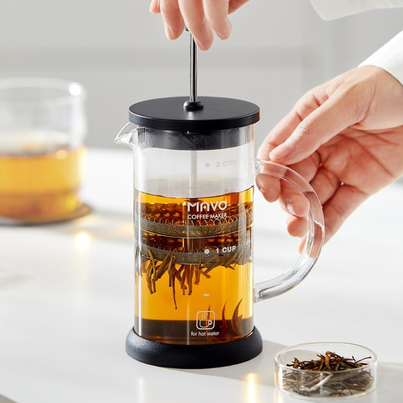 Кофеварка-френч-пресс MAVO с д – обзор и цена Coffee Tea Pots