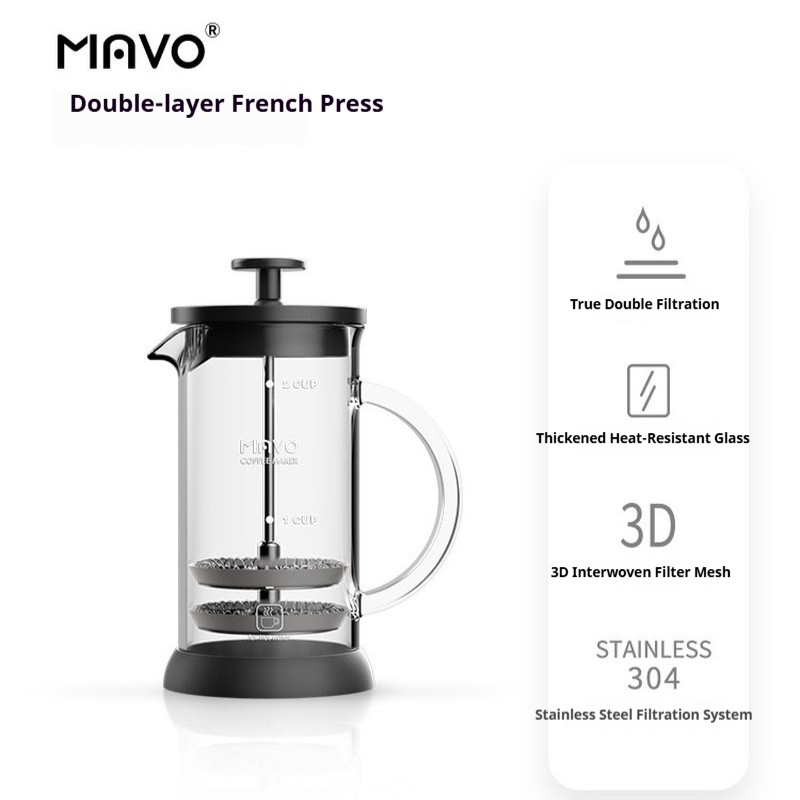 Кофеварка-френч-пресс MAVO с д – обзор и цена Coffee Tea Pots