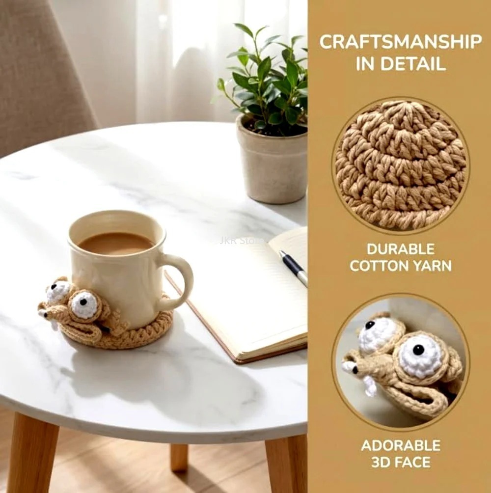 Вязаная крючком подставка для  – обзор и цена Coffee Tea Station