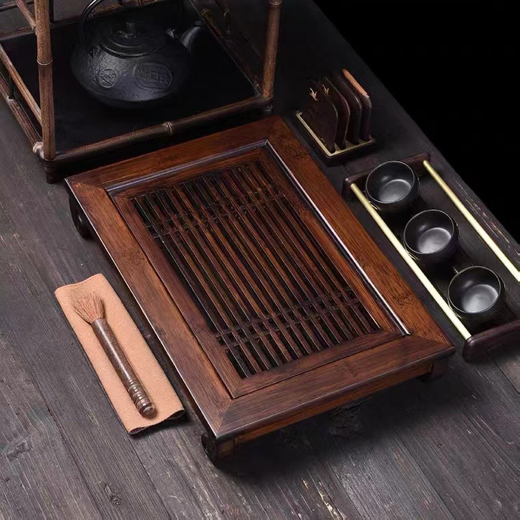 Деревянный чайный набор с подд – обзор и цена Bamboo Tea Tray