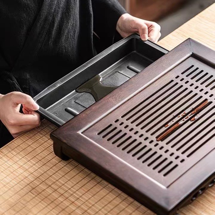 Деревянный чайный набор с подд – обзор и цена Bamboo Tea Tray