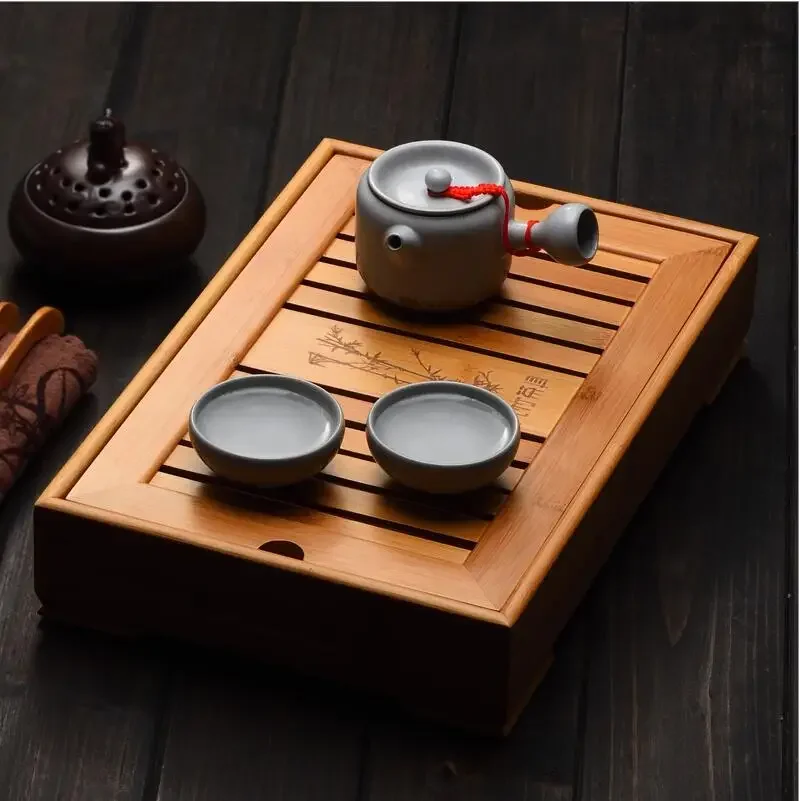 Бамбуковые подносы для чая, ак – обзор и цена Bamboo Tea Tray