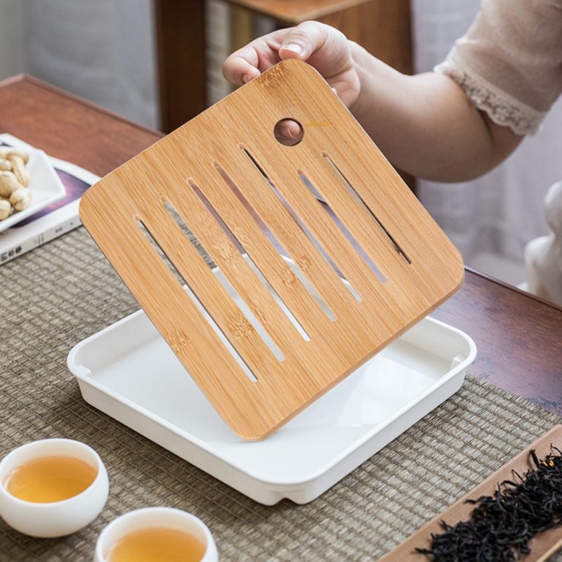Бамбуковый поднос для чая, мин – обзор и цена Bamboo Tea Tray